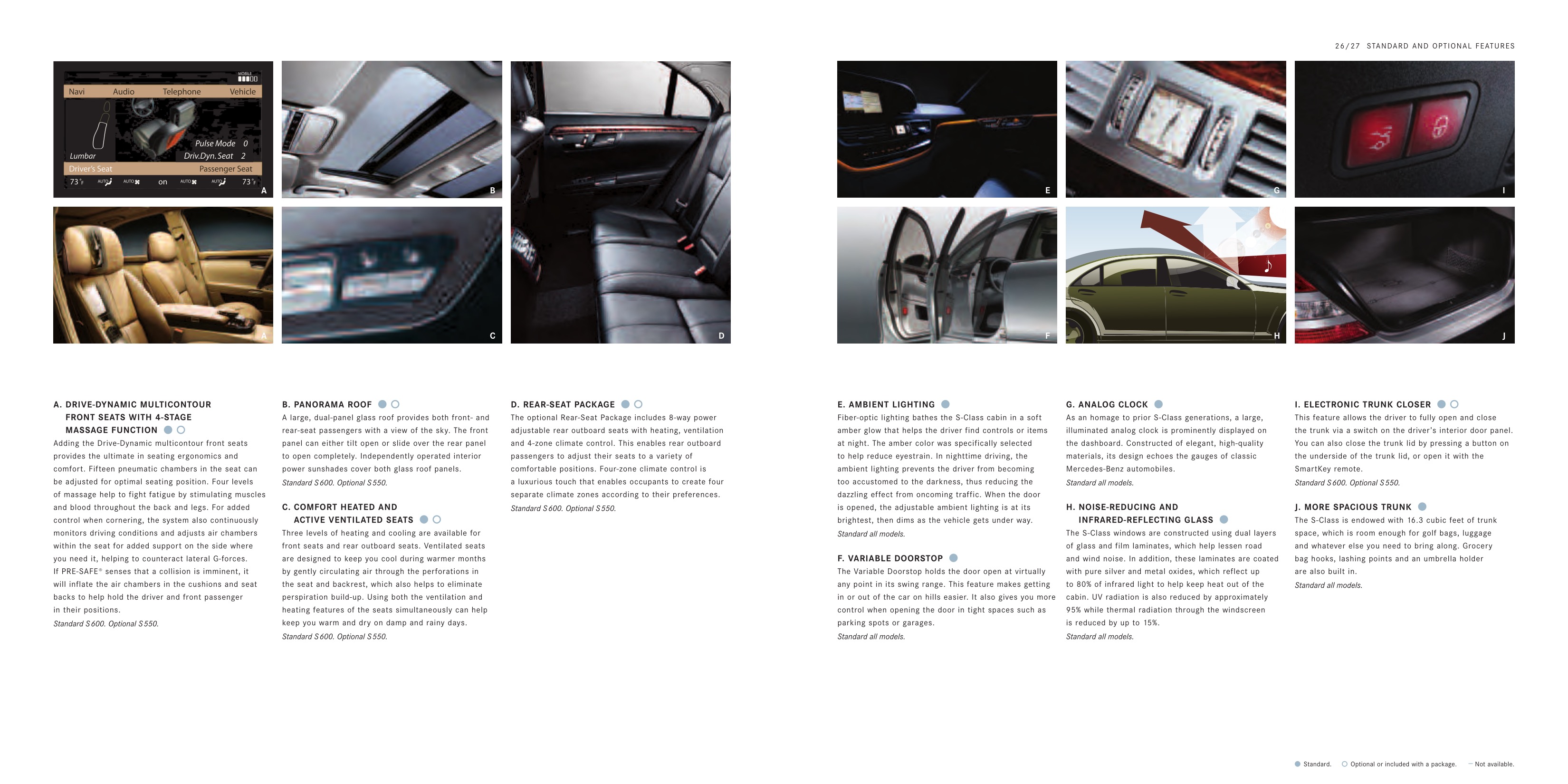 2007 Mercedes-Benz S-Class Brochure Page 20